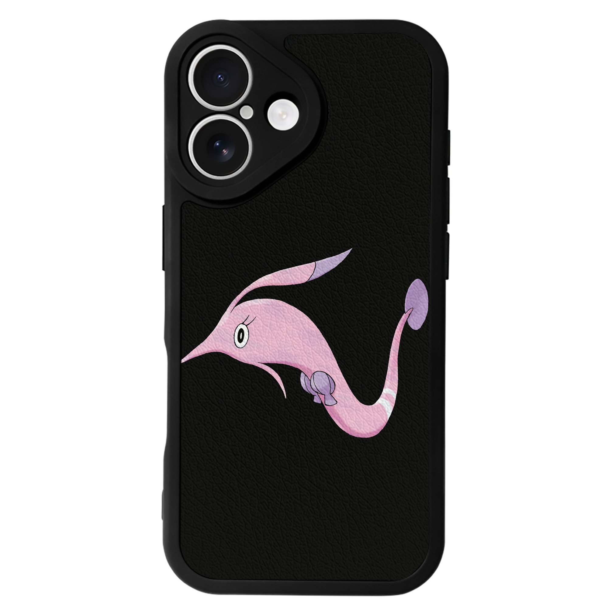 （画像用） ポケットモンスター Pokémon 【iPhone 16シリーズ対応】シリコンスマホケース（レザー調） 材質：シリコン